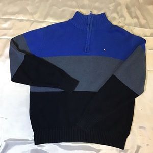Quarter zip Tommy Hilfiger color block pullover